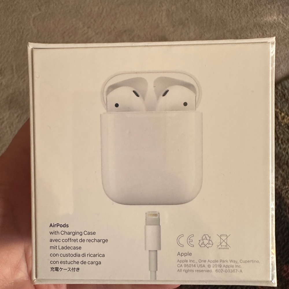 Apple AirPods with Charging Case - White